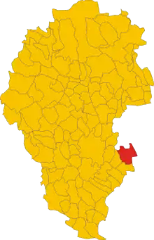 Localisation de Camisano Vicentino