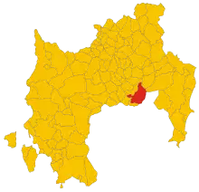 Localisation de Dolianova