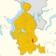 Localisation de Lonate Ceppino