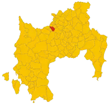 Localisation de Lunamatrona