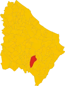 Localisation de Montazzoli