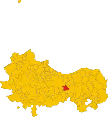 Localisation de Montemaggiore Belsito