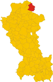 Localisation de Montemilone