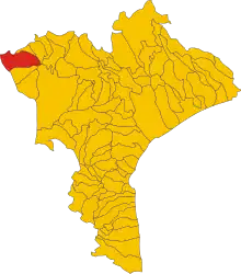 Localisation de Nocera Terinese
