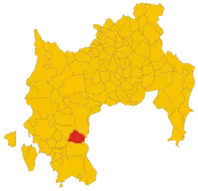 Localisation de Nuxis
