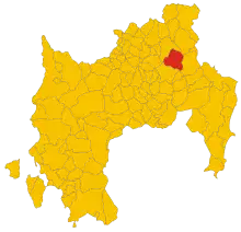 Localisation de Orroli