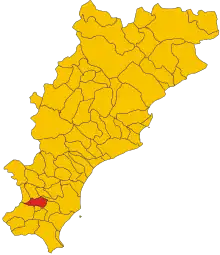 Localisation de Ortovero