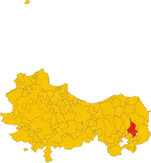 Localisation de Petralia Soprana