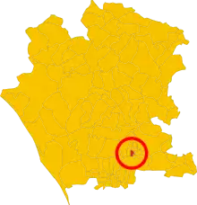 Localisation de Portico di Caserta