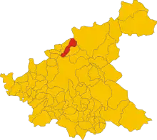 Localisation de Rivodutri