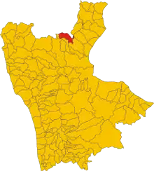 Localisation de San Lorenzo Bellizzi