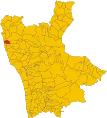 Localisation de Santa Maria del Cedro