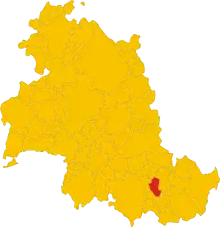 Localisation de Vallo di Nera