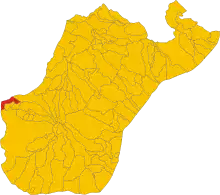 Localisation de Villa San Giovanni