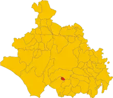 Localisation de Villa San Giovanni in Tuscia
