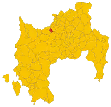 Localisation de Villanovaforru