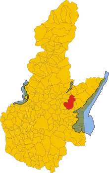 Localisation de Vobarno