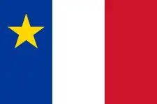 Drapeau de l'Acadie