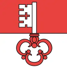 Les couleurs cantonales sont le rouge et le blancUsage des drapeaux,étendards et fanions (Règlement sur les drapeaux) - Règlement 51.340 f, Armée suisse, p.&nbsp;57, consulté le 24 juillet 2017