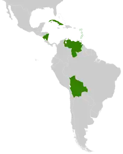 Carte de l'organisation