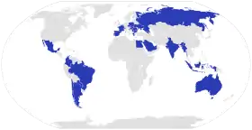 Pays ayant des magasins 5àsec