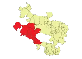 Localisation de Cuadrilla de Añana