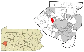 Localisation de Kennedy Township