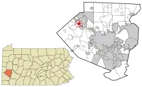 Localisation de Sewickley