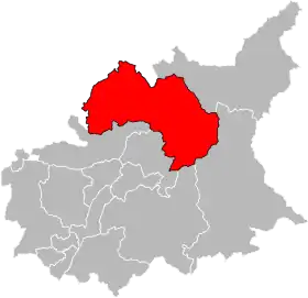 Canton de Seyne