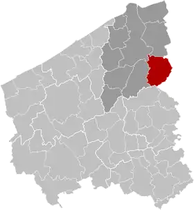 Localisation de Beernem