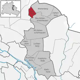 Localisation de Berlin-Malchow