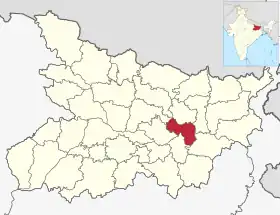 Localisation de District de Khagaria