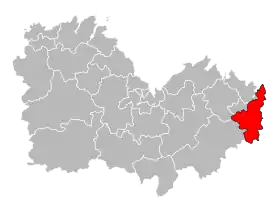 Canton de Lanvallay