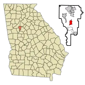 Localisation de Jonesboro