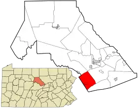 Localisation de Porter Township