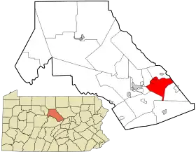 Localisation de Wayne Township