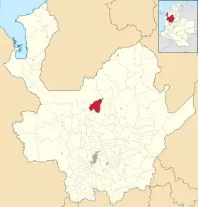 Localisation de Briceño
