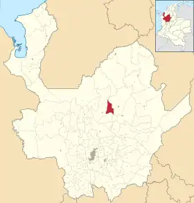 Localisation de Campamento