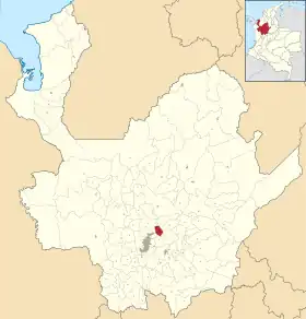 Localisation de Girardota