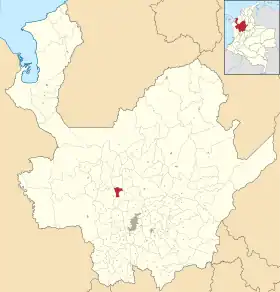 Localisation de Olaya