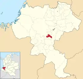 Localisation de Rosas