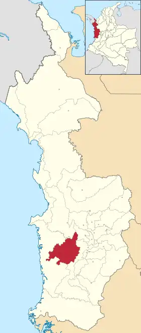 Localisation de Medio Baudó