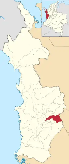 Localisation de Tadó