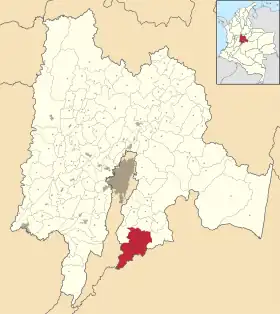 Localisation de Gutiérrez
