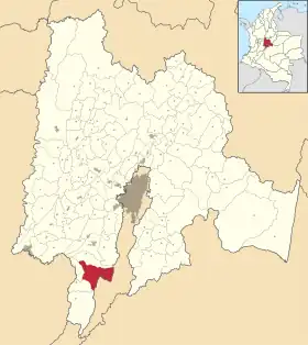 Localisation de San Bernardo