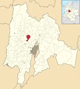 Localisation de San Francisco de Sales