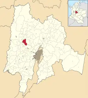 Localisation de Sasaima