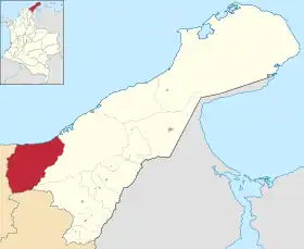 Localisation de Dibulla
