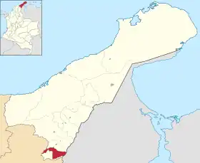 Localisation de Urumita