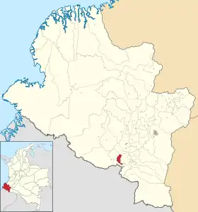 Localisation de Aldana